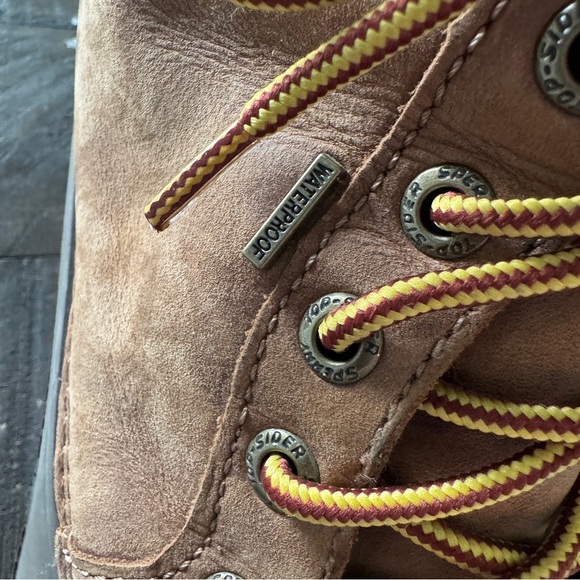 Sperry Men's Avenue Duck Boots - Tan/Brown STS12126 Size 9.5 Outdoor Hiking - Picture 4 of 10